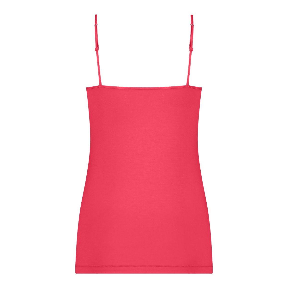 Secrets Modal Dames Spaghetti Top V-neck Rasberry