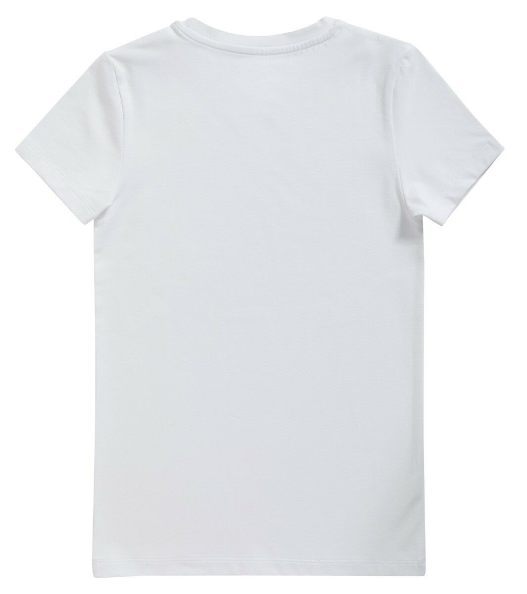 Basics Organic Cotton Stretch Jongens T-Shirt Wit